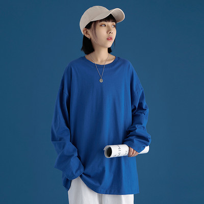 Απλή γυναικεία μπλούζα με οβάλ λαιμόκοψη - πολλά χρώματα