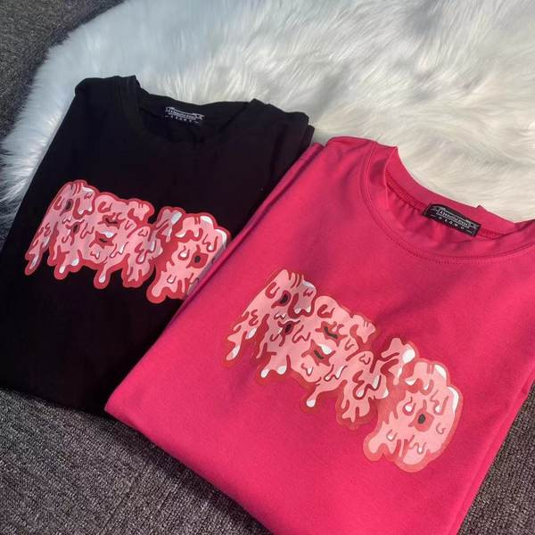 Ženska ljetna majica s aplikacijom i kratkim rukavima