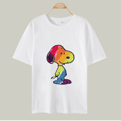 Casual γυναικείο μπλουζάκι με κοντά μανίκια σε διάφορα μοντέλα