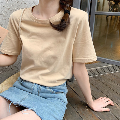 Casual γυναικείο μπλουζάκι με κοντά μανίκια σε διάφορα μοντέλα