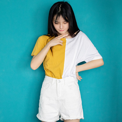 Casual γυναικείο μπλουζάκι με κοντά μανίκια σε διάφορα μοντέλα