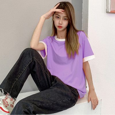 Casual γυναικείο μπλουζάκι με κοντά μανίκια σε διάφορα μοντέλα