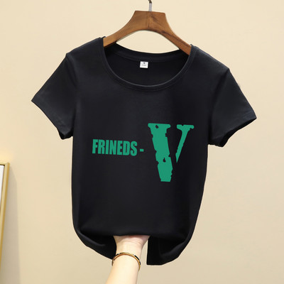 Καθημερινό μπλουζάκι με απλικέ χρώμα