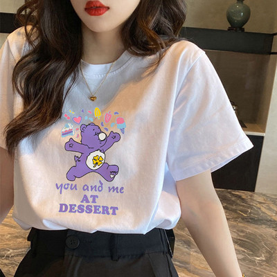 Pamučna jednobojna majica kratkih rukava - razne aplikacije