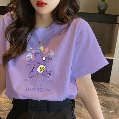 Pamučna jednobojna majica kratkih rukava - razne aplikacije