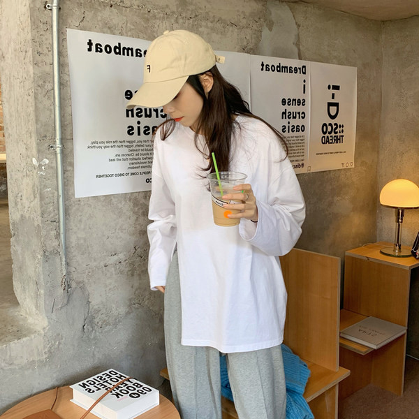 Ženska casual bluza - široki model s dugim rukavima