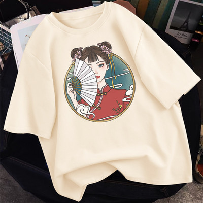 Γυναικείο casual μπλουζάκι με απλικέ - διάφορα χρώματα