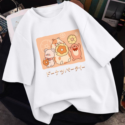 Γυναικείο casual μπλουζάκι με απλικέ - διάφορα χρώματα