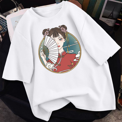 Γυναικείο casual μπλουζάκι με απλικέ - διάφορα χρώματα