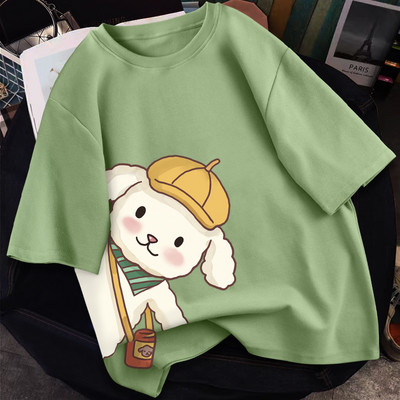 Γυναικείο casual μπλουζάκι με απλικέ - διάφορα χρώματα