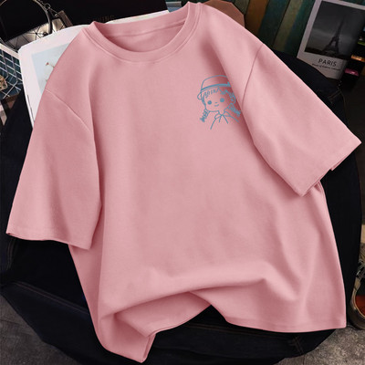 Γυναικείο casual μπλουζάκι με απλικέ - διάφορα χρώματα