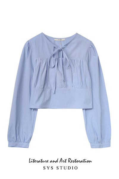 Novi model ženske bluze, tipa košulja sa voluminoznim rukavima