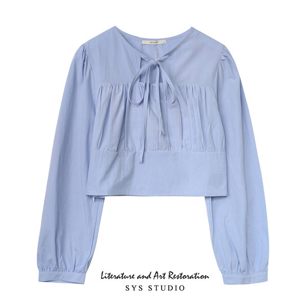 Novi model ženske bluze, tipa košulja sa voluminoznim rukavima