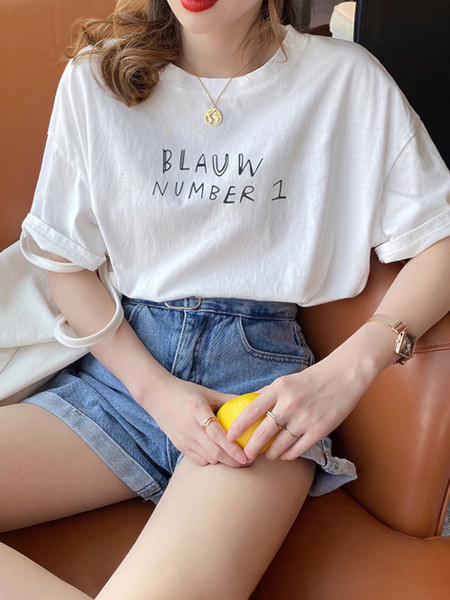 Ženska bluza kratkih i dugih rukava - besplatni model