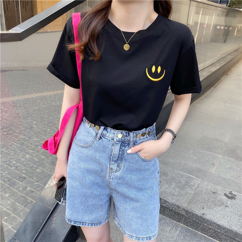 Pamučna majica s vezom