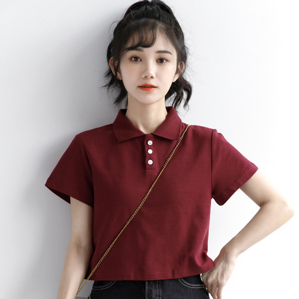 Novi model kratke bluze s klasičnom kragnom i gumbima