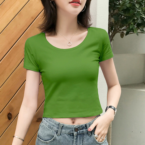 Ženska ležerna kratka bluza kratkih rukava - više boja