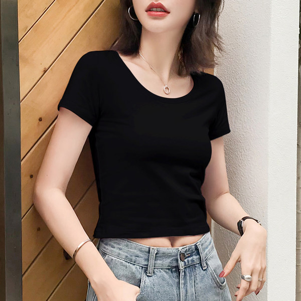 Ženska ležerna kratka bluza kratkih rukava - više boja