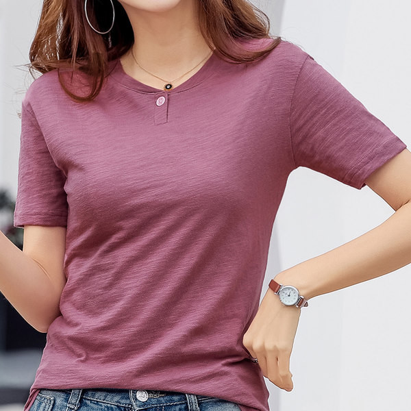 Novi model ženske čiste majice kratkih rukava