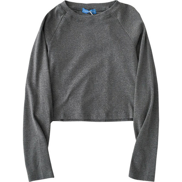 Ležerna ženska bluza dugih rukava - čist model