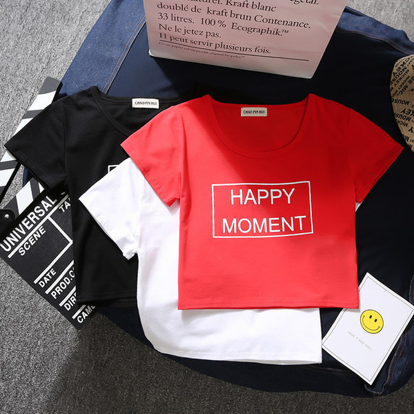 Novi model kratke bluze sa natpisima