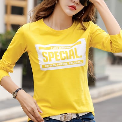 Ležerna ženska bluza s printom i dugim rukavima - više boja