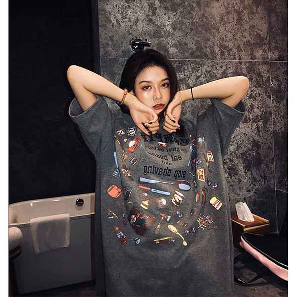 Ženska široka majica kratkih rukava - više modela