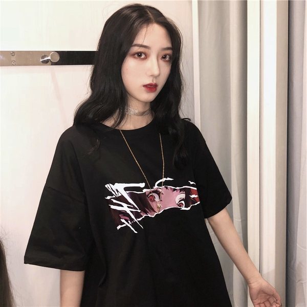 Ženska majica kratkih rukava sa aplikacijom - crne boje