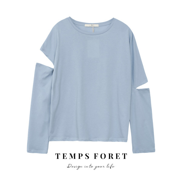 Ležerna ženska bluza dugih rukava i ovalnog izreza