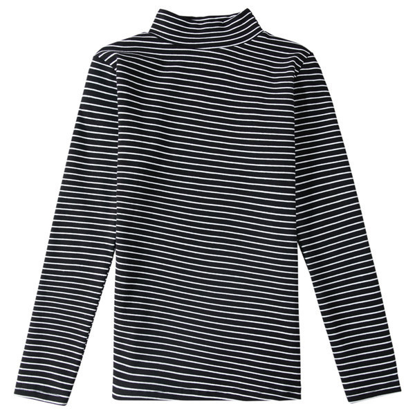 Novi model ženske bluze na pruge sa polo kragnom