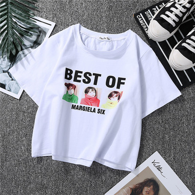 Casual μπλουζάκι με απλικέ χρώμα