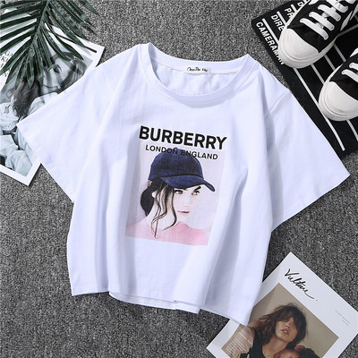 Casual μπλουζάκι με απλικέ χρώμα