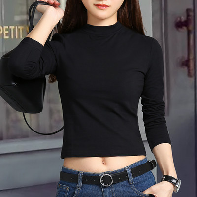 Ženska ležerna kratka bluza s okruglim izrezom u različitim bojama