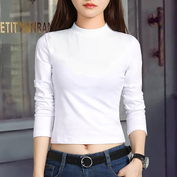 Ženska ležerna kratka bluza s okruglim izrezom u različitim bojama