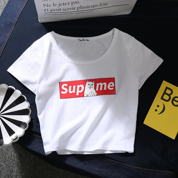 Kratka casual majica s natpisom