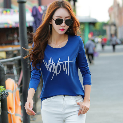 Novi model ženske bluze sa printom i okruglim izrezom - više boja