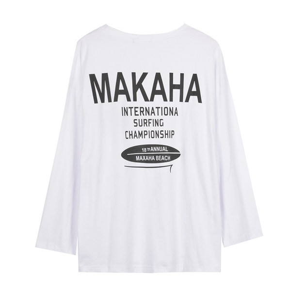 Proljetna pamučna bluza s dugim rukavima i aplikacijom