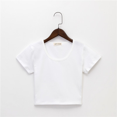 Pripijena ženska bluza s ovalnim izrezom - jednobojni model