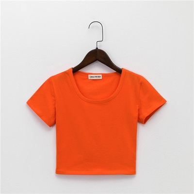 Pripijena ženska bluza s ovalnim izrezom - jednobojni model