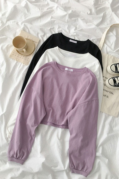 Ženska casual bluza s dugim rukavima