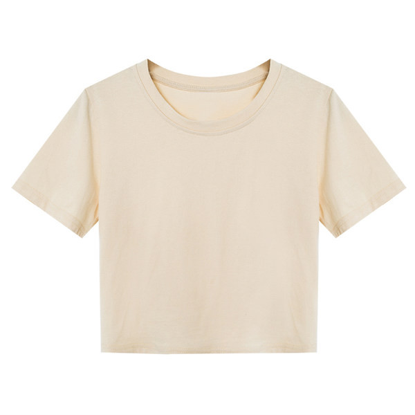 Pamučna majica kratkih rukava jednobojna