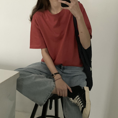 Καλοκαιρινό μπλουζάκι με 3/4 μανίκια κλασικό μοντέλο