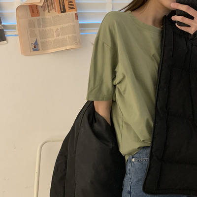 Καλοκαιρινό μπλουζάκι με 3/4 μανίκια κλασικό μοντέλο