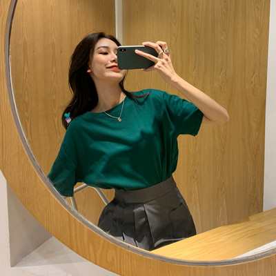 Καλοκαιρινό μπλουζάκι με 3/4 μανίκια κλασικό μοντέλο