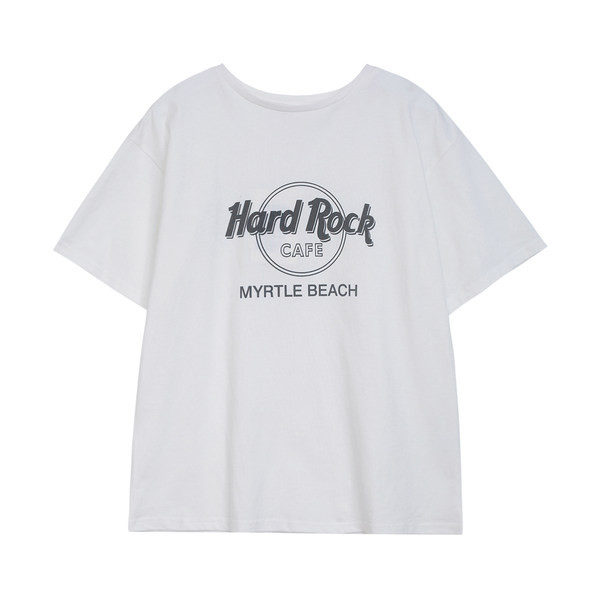 Ležerna ženska majica s natpisom - gratis model