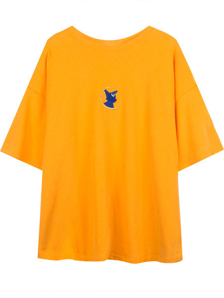 Καλοκαιρινή μπλούζα με 3/4 μανίκια και κέντημα