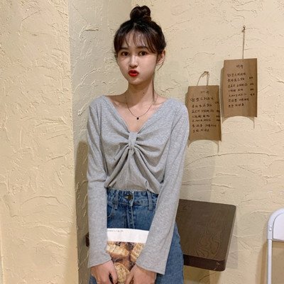 Ženska proljetna bluza s dugim rukavima