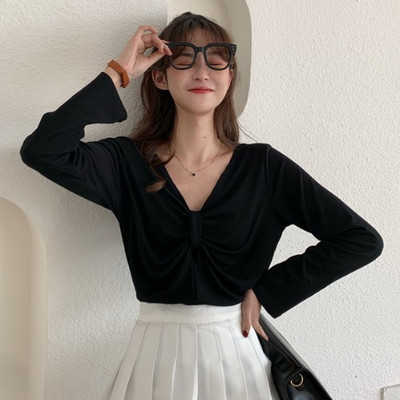 Ženska proljetna bluza s dugim rukavima