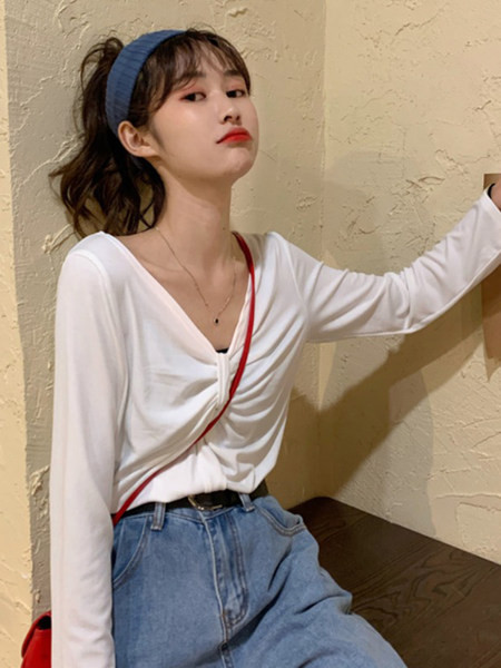 Ženska proljetna bluza s dugim rukavima