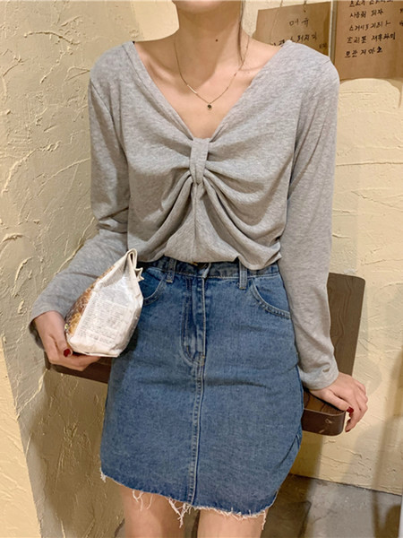 Ženska proljetna bluza s dugim rukavima